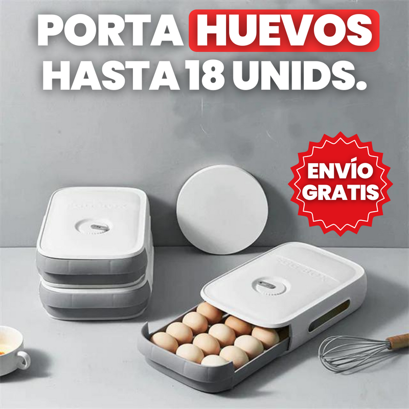 ORGANIZADOR PORTA HUEVOS - 18 A 21 UNIDS.