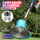 CORTADORA PODADORA DE CÉSPED RECARGABLE