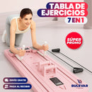 TABLA DE EJERCICIOS PLEGABLE 7 EN 1