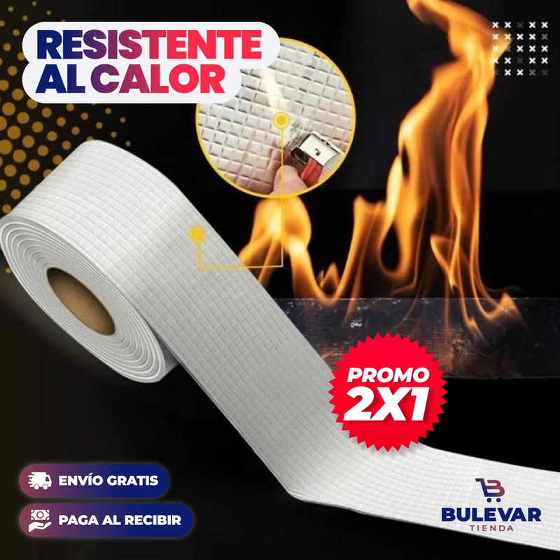 2x1 CINTA IMPERMEABLE REPARA FUGAS (5 METROS)