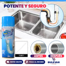 ESPUMA LIMPIADOR DE DRENAJE - DESTAPA TUBERIAS