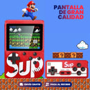 MINI CONSOLA CON 400 JUEGOS CLÁSICOS RETRO CON CONTROL