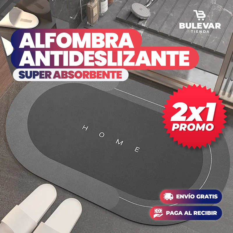 🚨PROMO 2X1 ALFOMBRAS DE BAÑO ANTIDESLIZANTE SÚPER ABSORBENTE