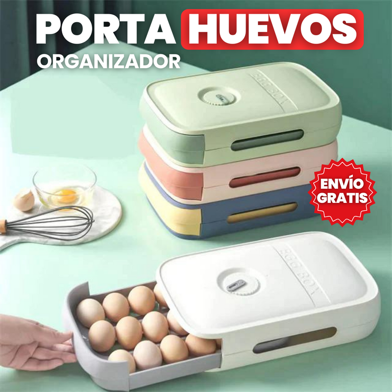 ORGANIZADOR PORTA HUEVOS - 18 A 21 UNIDS.