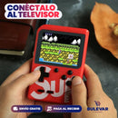 MINI CONSOLA CON 400 JUEGOS CLÁSICOS RETRO CON CONTROL