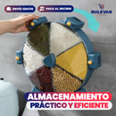 CONTENEDOR DE GRANOS GIRATORIO DE PARED