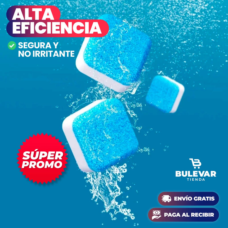PASTILLAS DE MANTENIMIENTO LIMPIADORAS ANTI MAL OLOR PARA LAVADORA X12