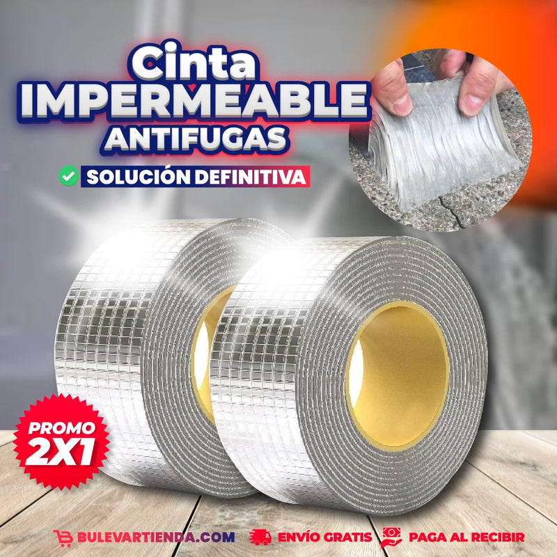 2x1 CINTA IMPERMEABLE REPARA FUGAS (5 METROS)