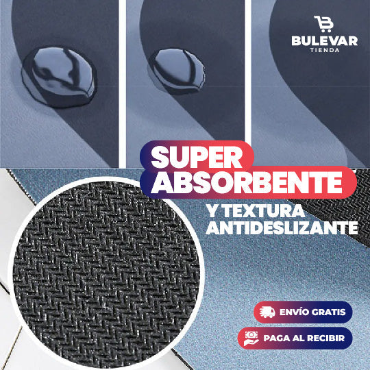 🚨PROMO 2X1 ALFOMBRAS DE BAÑO ANTIDESLIZANTE SÚPER ABSORBENTE