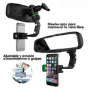 SOPORTE DE TELÉFONO PARA ESPEJO RETROVISOR 360 GRADOS