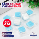 PASTILLAS DE MANTENIMIENTO LIMPIADORAS ANTI MAL OLOR PARA LAVADORA X12