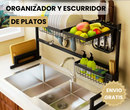 ORGANIZADOR Y ESCURRIDOR DE PLATOS
